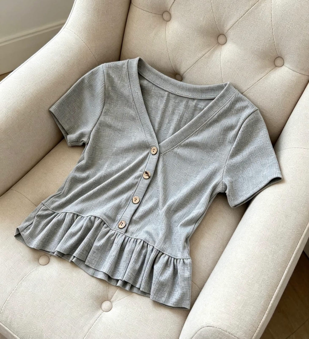 remera con volado