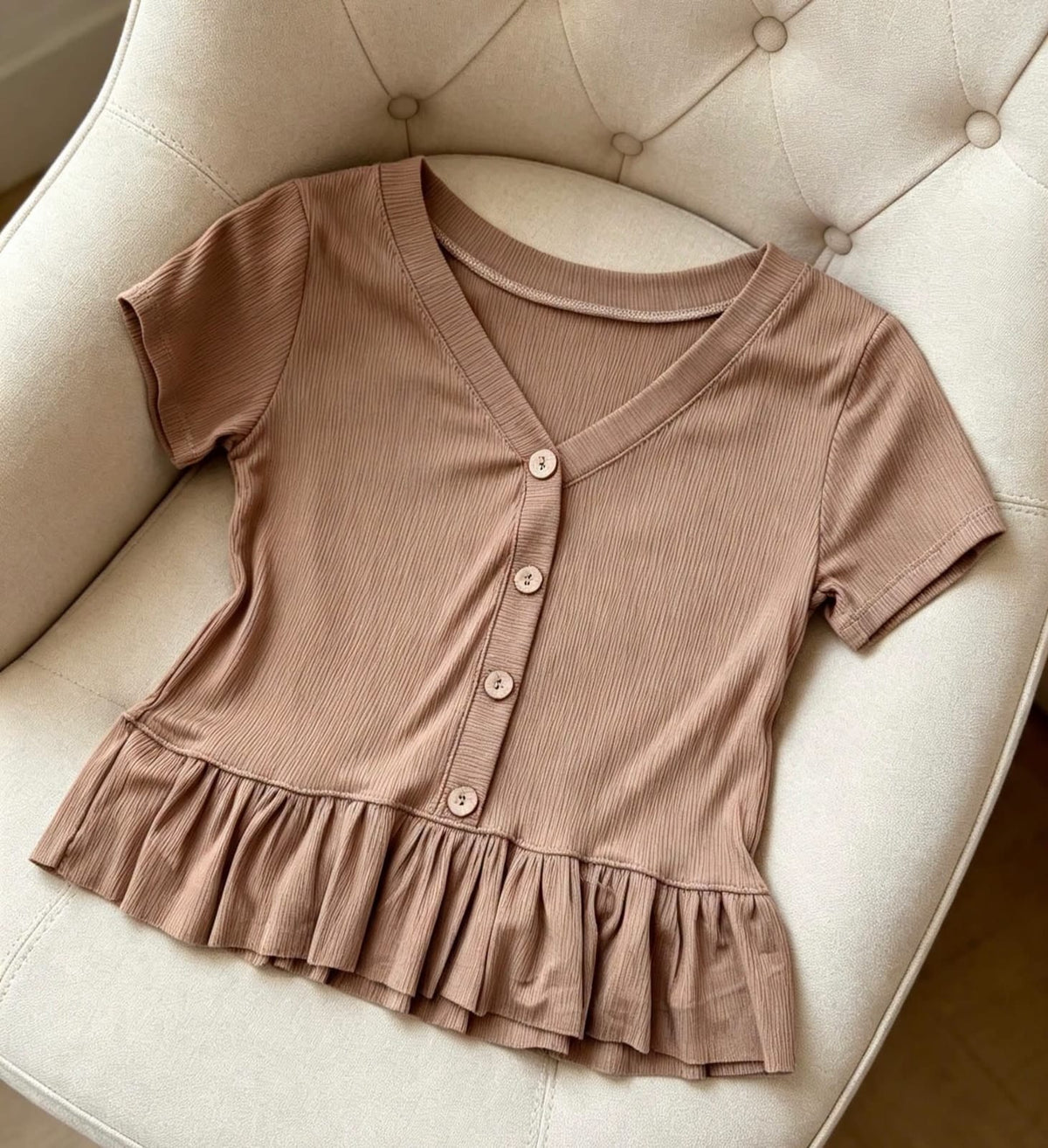 remera con volado